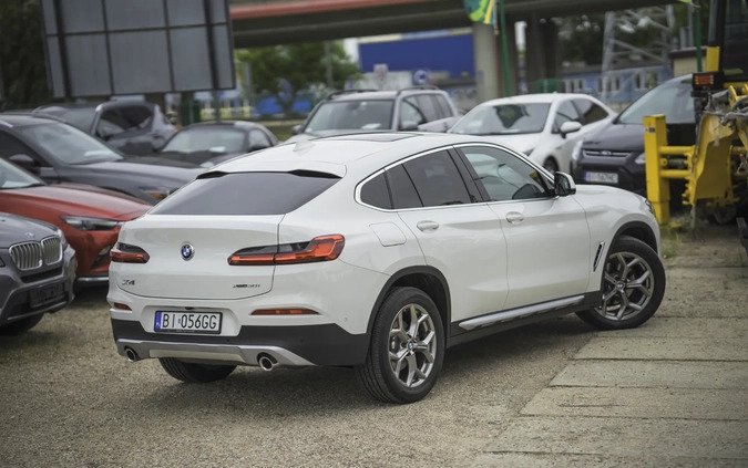 BMW X4 cena 185000 przebieg: 10000, rok produkcji 2020 z Białystok małe 352